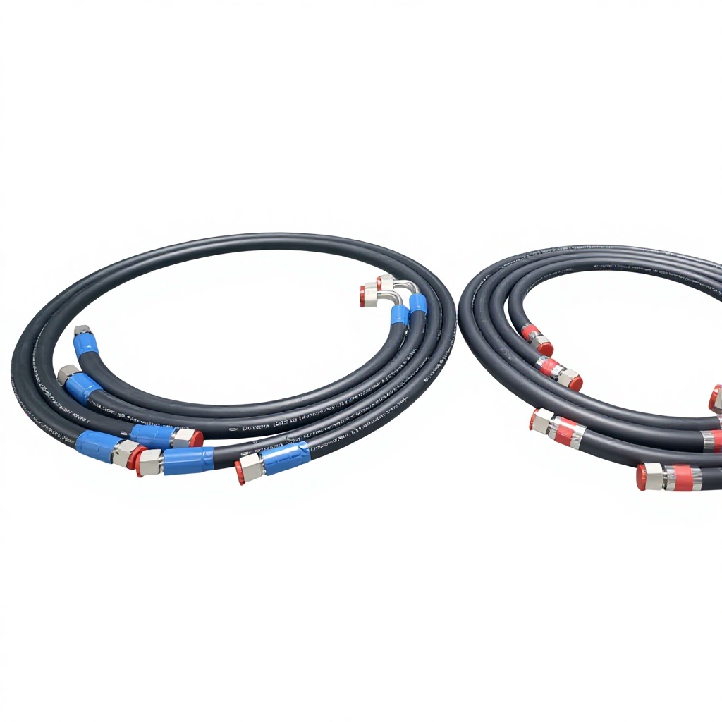 SCOMERA WIND High Insulation Non-Conductive EPDM Cooling Hose | UL94 V0 Flame Resistant Wind Turbine Glycol Coolant Hose