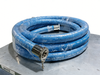 EPDM Food Hose Assembly, Dual Fiber & Steel Wire Reinforced, Flexible Sanitary Food Delivery Tube