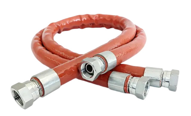 Chemical-Resistant PTFE Hose Assembly for Industrial Fluid Transfer