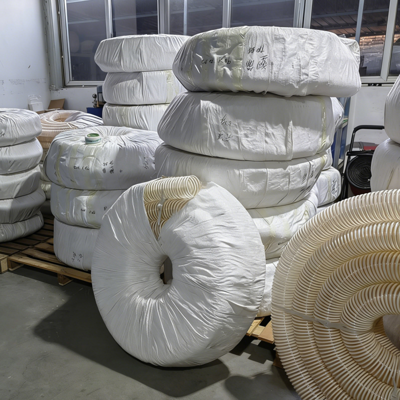 PU Plastic Reinforced Corrugated Hose