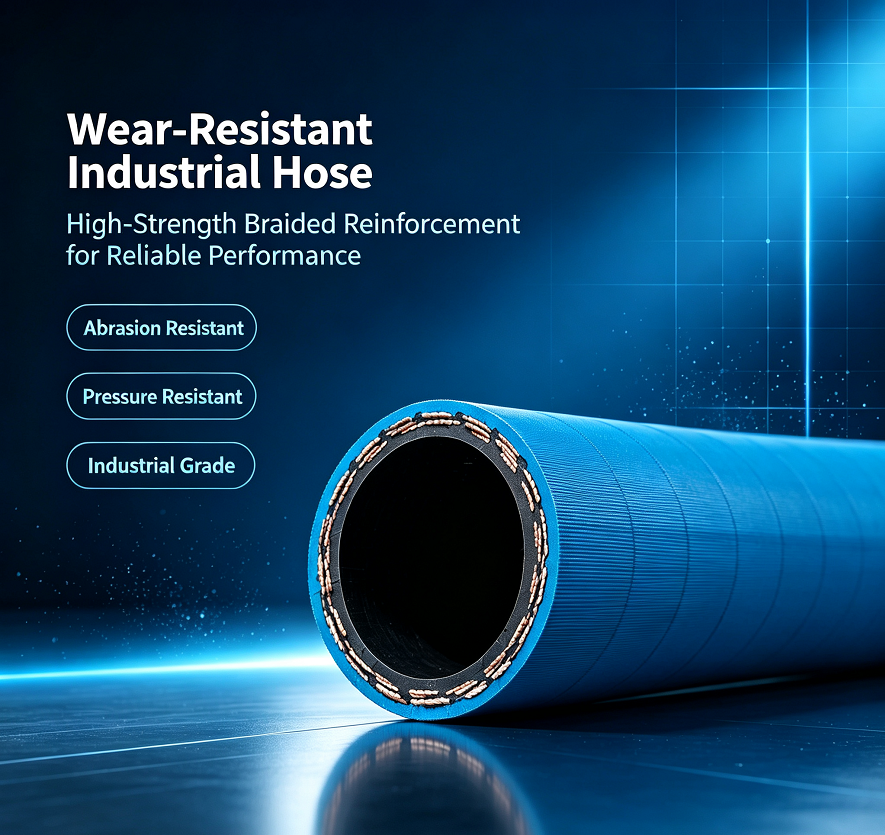 Non-Conductive Carbon Free EPDM Liquid Cooling Hose for Data Center