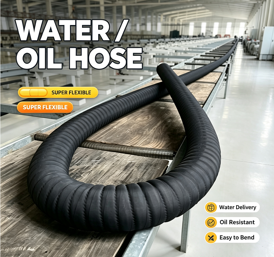 UltraFlex 4 Inch EPDM Water Suction & Discharge Hose