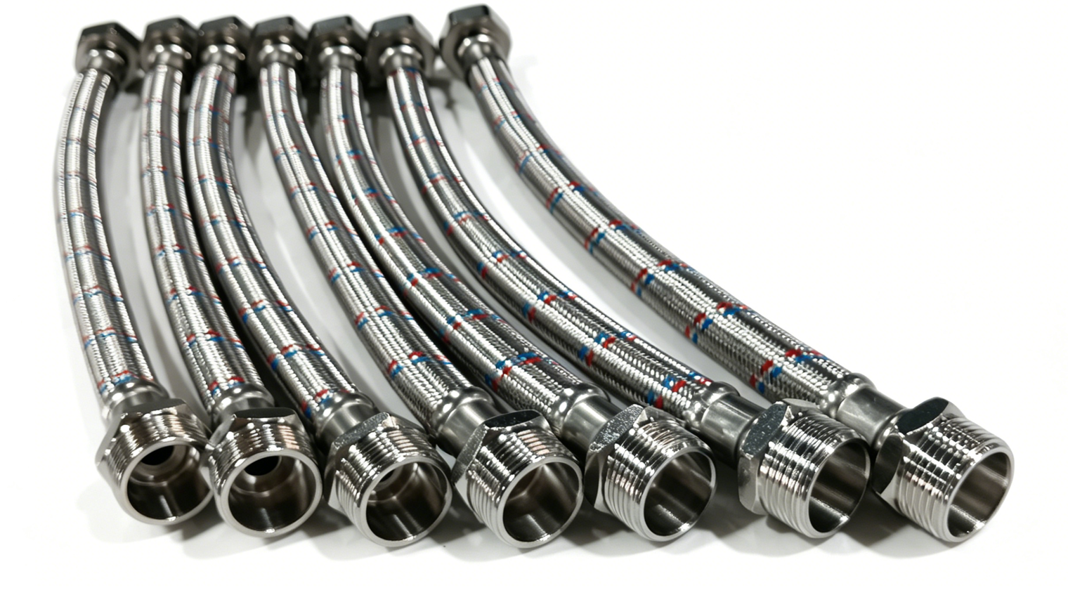 Non-Welded Stainless Steel Corrugated Metal Hose (SUS304/316L) for Vibration Absorption, Movement Compensation, High Pressure & Corrosion Resistance