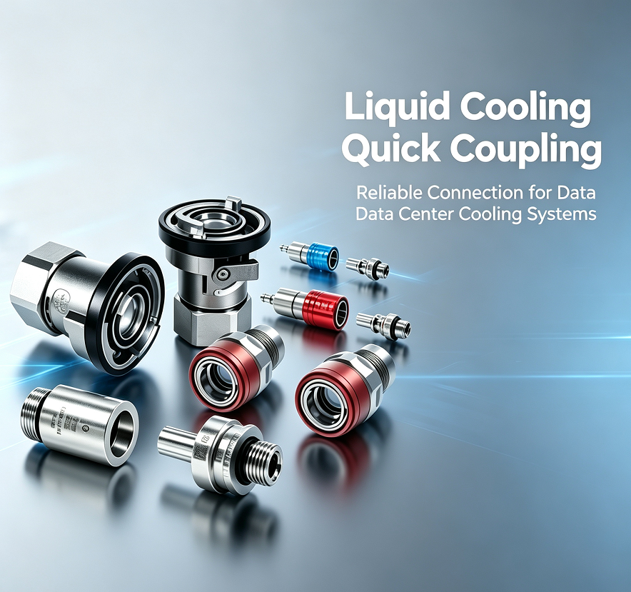 Scomera DCLC Series Liquid Cooling Quick Disconnect | OCP Compliant UQD Dry-Break Couplings