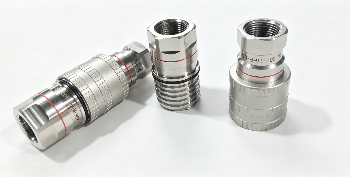  SLQC Series Liquid Cooling Quick Disconnect | High Flow Dry Break Connector for CDU & Manifolds