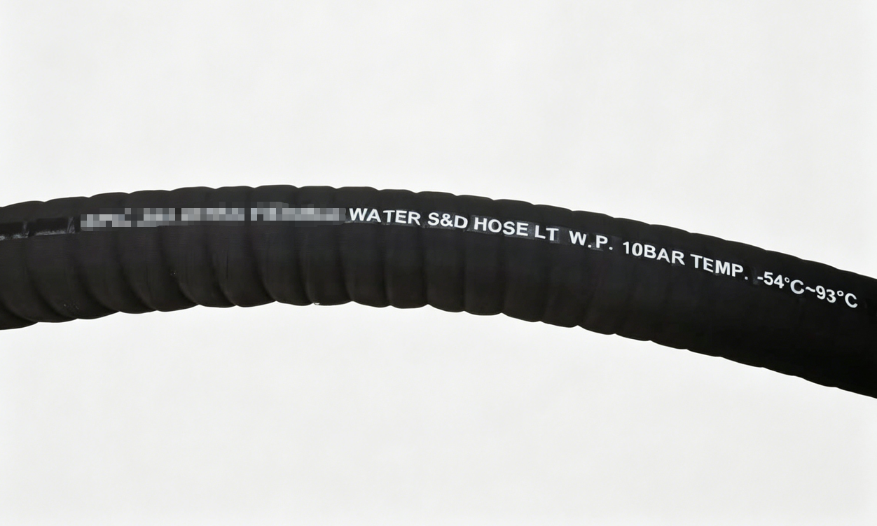 Ultra Flexible Water S&D Hose | 150PSI EPDM Rubber Hose