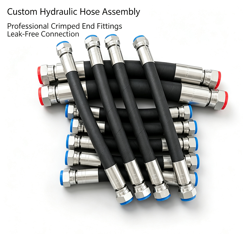 Hydraulic Hose for Log Splitter & Tractor | Medium Pressure SAE 100R1AT Hydraulic Hose