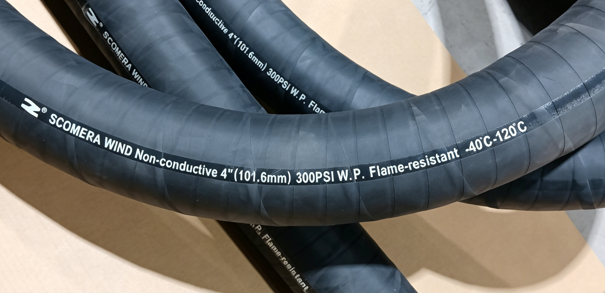 SCOMERA WIND Dielectric EPDM Hose | UL-94 V0 Flame Resistant Hose for Data Center Liquid Cooling
