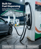 Heavy Duty NBR Fuel Dispensing Hose for Gas Pump, HG/T3037 Standard Steel Wire Braided Petroleum Hose with Fittings