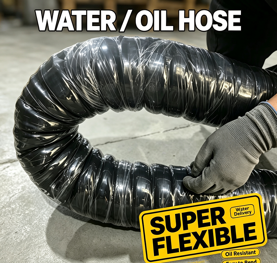 UltraFlex 4 Inch EPDM Water Suction & Discharge Hose