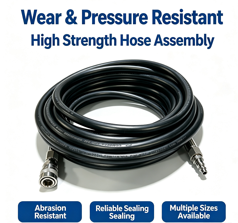SCBA Breathing Air Hose | UL94-V0 Flame Retardant & ASTM D1149 Ozone Resistant