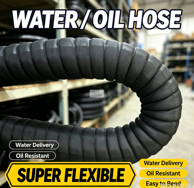 UltraFlex 4 Inch EPDM Water Suction & Discharge Hose