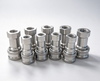Stainless Steel Quick Release Coupling ISO 7241-B Double Shut-off QD Coupling for CDU Server Liquid Cooling