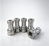 Stainless Steel Quick Release Coupling ISO 7241-B Double Shut-off QD Coupling for CDU Server Liquid Cooling